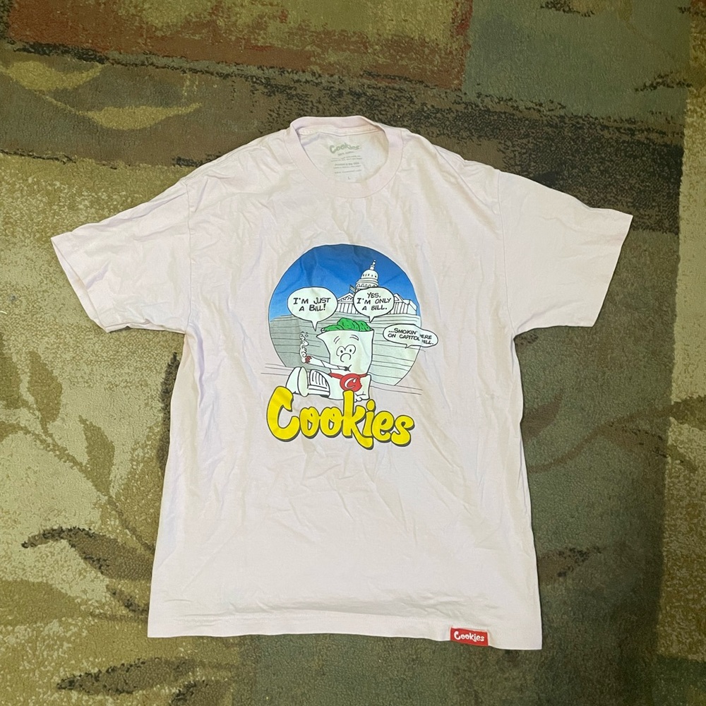 Vibrant Pink and Yellow Short Sleeve Tee with Graphic Design